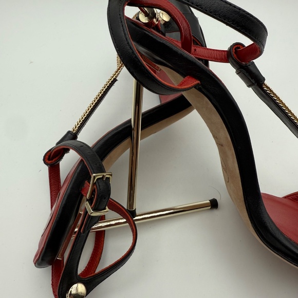 HARDOT RICH B*TCH STILETTO STRAPPY SANDALS SIZE 39 NEW!!! - Picture 11 of 11